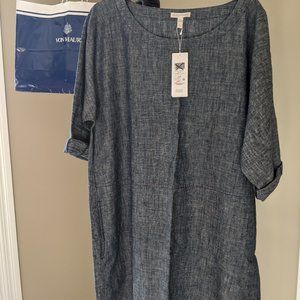 Eileen Fisher - Bateau Neck Hemp & Organic Cotton